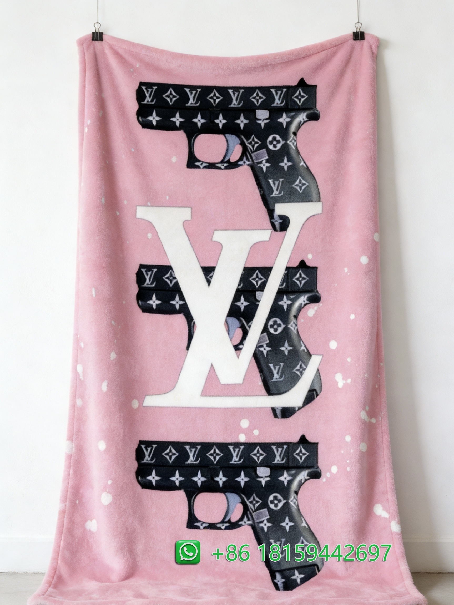 Louis Vuitton Throw Blankets
